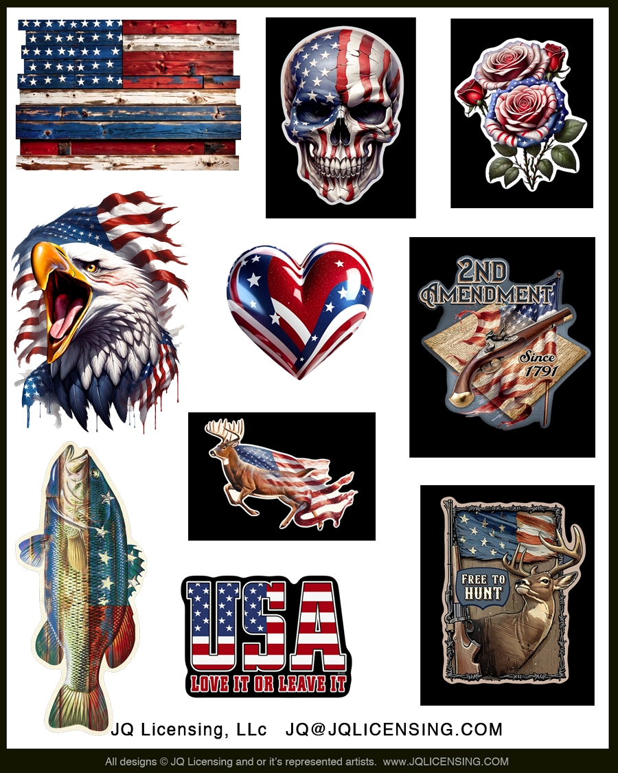 Patriotic Images created by JQ Licensing